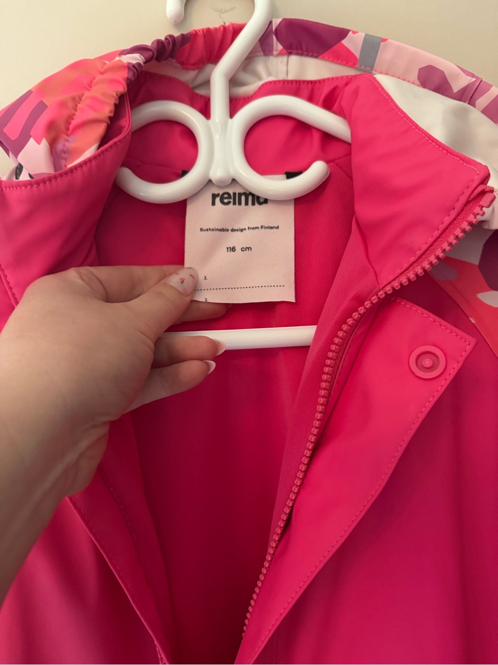 Reima Kids’ Waterproof Rainsuit - Picture 4 of 5